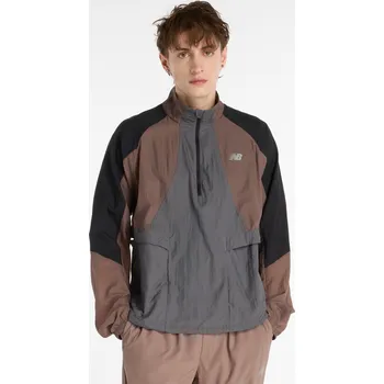 Pánská větrovka Pánská bunda New Balance MO53206EAS – hnědý