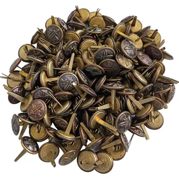 Knoflík ARMÁDNÍ ORIGINÁL AČR Knoflík stejnokrojový zapichovací 15 mm malý (na výložky a brigadýrku) AČR originál Varianta: zlatavý na přišití (na uniformu)