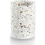 ZELLER Kelímek na kartáčky cement motiv terrazzo 8,2x11cm