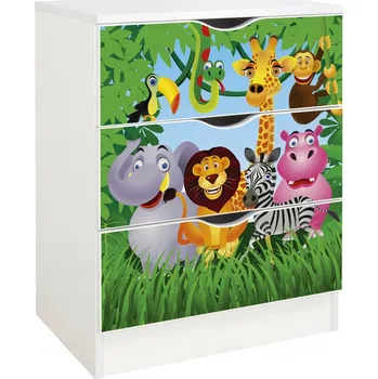 Komoda Komoda Leomark 60 x 42 x 78 cm bílá