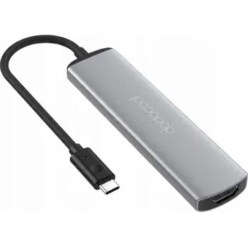 USB hub USB C HUB DODOCOOL DC88GY 6v1 HD 4K USB 3.0 SD/TF