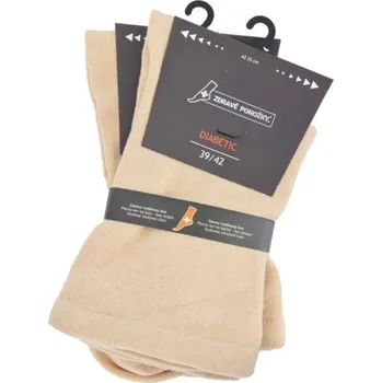 Dámské ponožky 3112123 PONOŽKY ZDRAVOTNÍ UNISEX DIABETICKÉ 43-46 2 PÁRY UNI