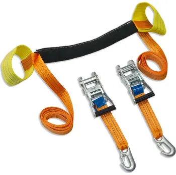 Upínací popruh Upínací souprava 35-A pro uchycení motocyklu popruh 35 mm