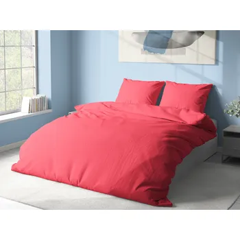 Povlečení Aaryans bavlněné povlečení Mono zářivě růžové 140x200/70x90cm