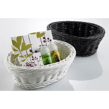 Úložný box Leone Plastový košík, černý