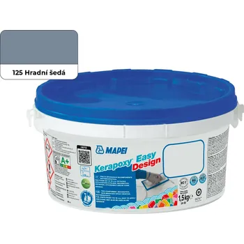 Spárovací hmota MAPEI Kerapoxy Easy Design 125 hradní šedá 1,5kg