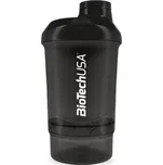 BioTech Šejkr 300 + 150 ml černý