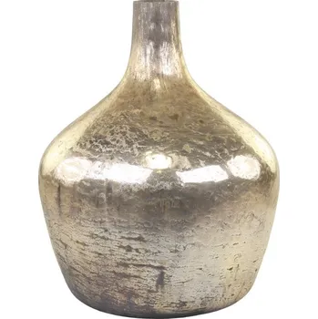 Váza Zlatá rtuťová skleněná dekorační váza Ioana - Ø 25*33 cm