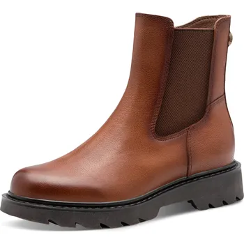 Dámská zimní obuv DÁMSKÉ KOTNÍKOVÉ BOTY TAMARIS 1-25429-45 305 HNĚDÁ Barva: HNĚDÁ, Velikost: 37