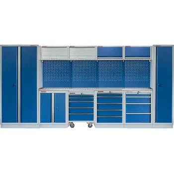 Kvalitní PROFI BLUE dílenský nábytek 4235 x 495 x 2000 mm - MTGS1300VZ4