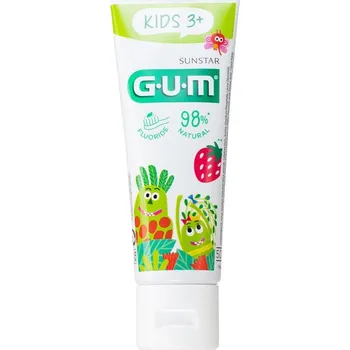 Dentální hygiena G.U.M Kids zubní gel pro děti s jahodovou příchutí 50 ml