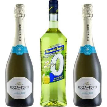 Likér Alkohol.cz Hugo Spritz Set 0 % 1 l