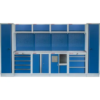 Kvalitní PROFI BLUE dílenský nábytek 3920 x 495 x 2000 mm - MTGS1301AY