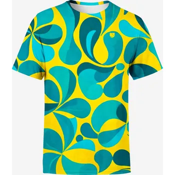 Pánské tričko UTOPY Pánské sportovní tričko Yellow Symphony Velikost: 6XL