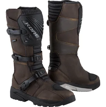 Moto obuv boty Adventure Long 3.0 KORE (hnědé) 48