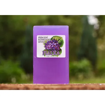 Mýdlo Mýdlo Glycerinové Fialka 90g