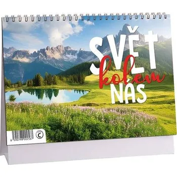 Kalendář ARIA-CARDS Kalendář stolní Svět kolem nás 2026 / 23cm x 16cm / K804