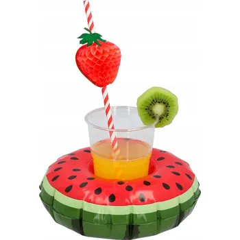 Vodní sport Nafukovací držák na hrnek Meloun Drink Party Bazén 20 cm