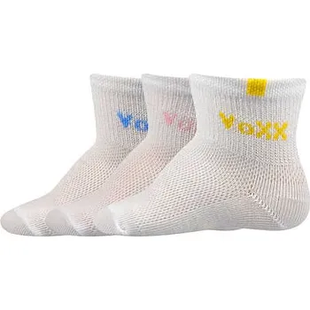 VOXX Ponožky kojenecké FREDÍČEK mix bílé (3 páry) 18-20 100992