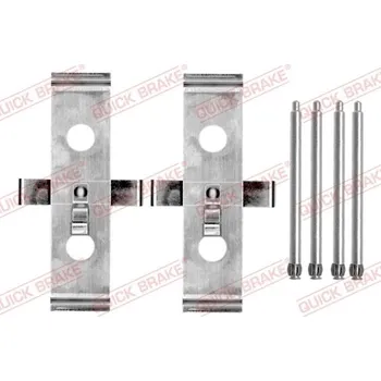 Brzdový systém Sada příslušenství, obložení kotoučové brzdy Quick Brake 109-1674