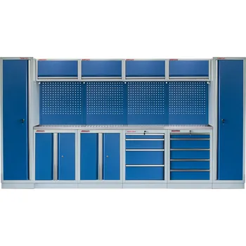 Kvalitní PROFI BLUE dílenský nábytek 3920 x 495 x 2000 mm - MTGS1300BB8