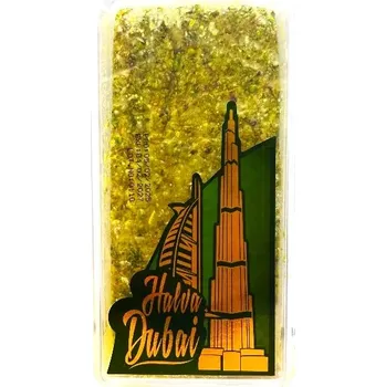 NAZILA Dubajská halva sezamová s pistáciemi a kadayif nudličkami 350 g