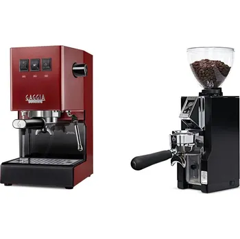 Kávovar Gaggia Classic E24, red + Eureka Mignon Libra 65 All Purpose,…