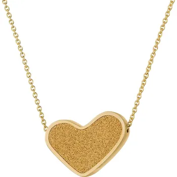 Náhrdelník SCENTO Parfémový náhrdelník ve tvaru srdce (Pozlacený 18 ct.)