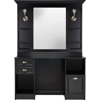 Kadeřnické křeslo Ayala Barber Lexus - konzole černá