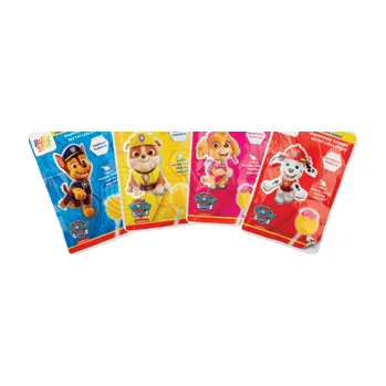 Bonbon Paw Patrol lízátko 15g s prásk práškem