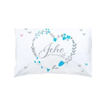 Svatební dekorace Polštář se vzkazem - Jeho