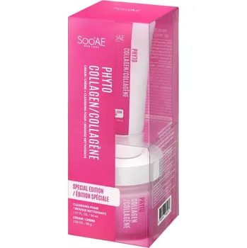 Pleťový krém Soo'AE PHYTO COLLAGEN SADA (Krém & čistící pěna)