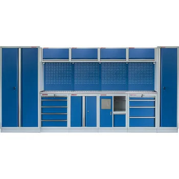 Kvalitní PROFI BLUE dílenský nábytek 4235 x 495 x 2000 mm - MTGS1300AG