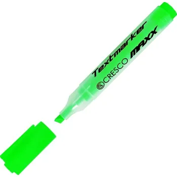 Zvýrazňovač Cresco Zvýrazňovač MAXX - zelený 446038