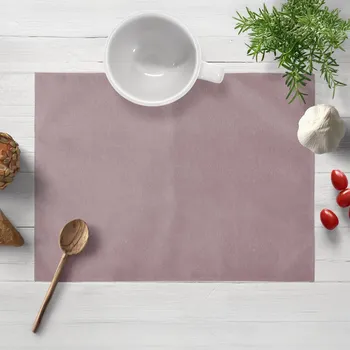 prostírání Sametové prostírání na stůl Velvet Premium SVP-002 Starorůžové 30x40 cm