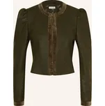 Heimatglück Tracht Dámská Kazajka Elisabeth, olivová, 38