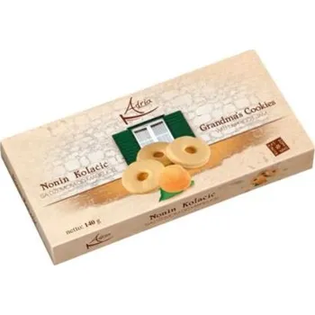 Sušenky Adria plněné meruňkovým džemem 140g