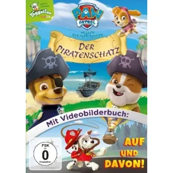 DVD film Paw Patrol - Der Piratenschatz, 1 DVD (DE)