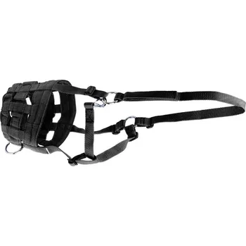 Náhubek pro psa Pastevní náhubek HIPPOTONIC Nylon černý COB
