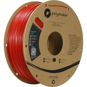 Filament Polymaker PolyLite ASA Galaxy Red 1,75mm 1kg