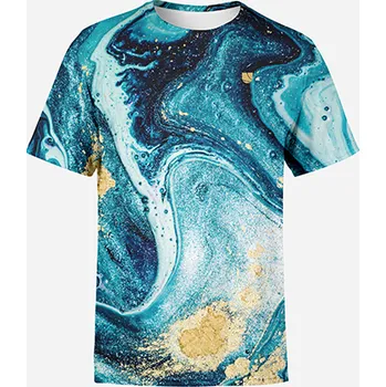 Pánské tričko UTOPY Pánské sportovní tričko Turquois Ardency Velikost: 4XL