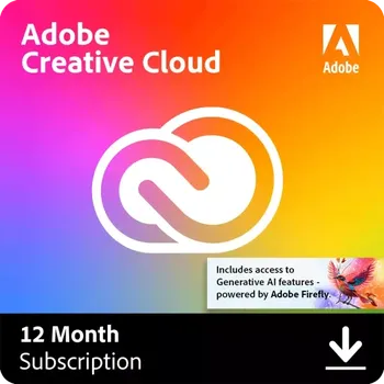 Grafický software Adobe Creative Cloud On All Apps - 1 rok
