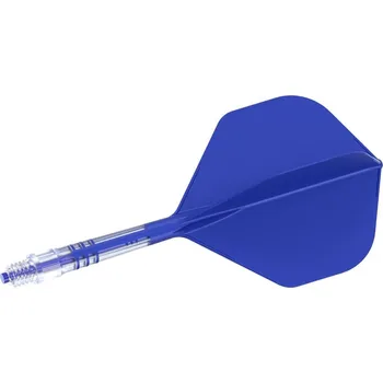 Šipka Cuesoul ROST T19 modro-průhledné, No2 letky, carbon násadky velikost 3