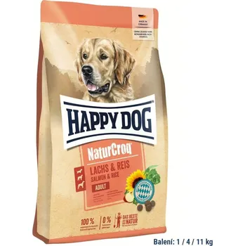 Krmivo pro psa Happy Dog NaturCroq LACHS & REIS 11 kg