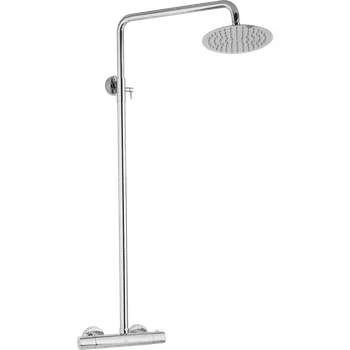 Sprchový set JB Sanitary Sprchová sestava s termostatickou baterií s horním vývodem, průměr 25cm, 150 mm, chrom, ST 61 000 00 6