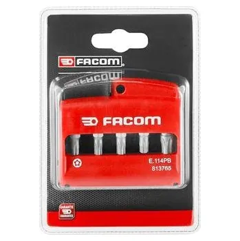 Sada nářadí Facom E.114PB Kombinovaná sada 10 bezpečnostních TORX Plus