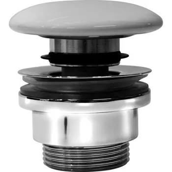 Umyvadlo GSI umyvadlová výpust 5/4“, click-clack, keramická zátka, bílá mat