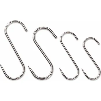 Landig S-háček z nerezové oceli - nosnost 30 kg - 90kg Váha: 30kg