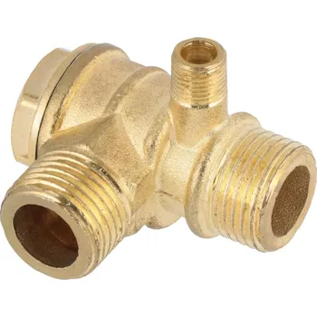 Kompresor Airpress Zpětný ventil pro kompresor 1/2" x 1/2" x 1/8" (pro HL 360-50; HL 325-50) 36852080