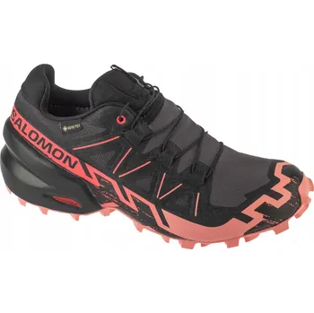 Dámská běžecká obuv SALOMON SPEEDCROSS 6 GTX W -38- Dámské Běžecké Boty Textilní Šedé